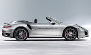 构图: 保时捷 991 Turbo Cabriolet 