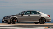 Render della Mercedes-Benz S63 AMG