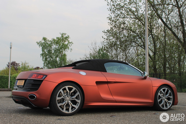 Spot van de dag: Audi R8 V10 Spyder 