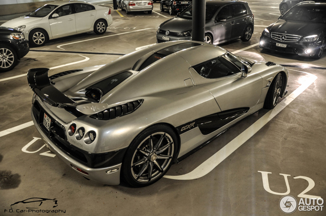 'Mysterious' Koenigsegg in Zürich seems to be used