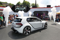 Very brutal: Volkswagen Design Vision GTI concept