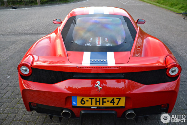 Spot van de dag: Ferrari 458 Speciale