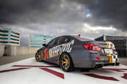 Akrapovic finished their BMW M5 for the GoldRush Rally