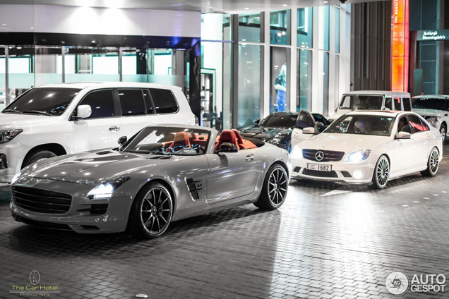 Bizarre AMG-combo in Dubai vastgelegd