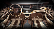 Carlex Design makes a unique interior for the Mercedes-Benz S-Class