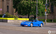 Bright blue Bugatti EB110 SS is an amazing topspot