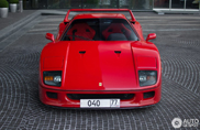 Beautiful Ferrari F40 spotted in Moscow