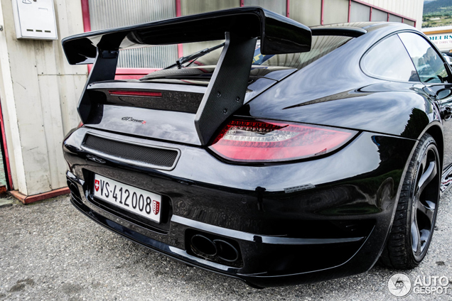 Duistere knaller gespot: Porsche 997 Techart GT Street R