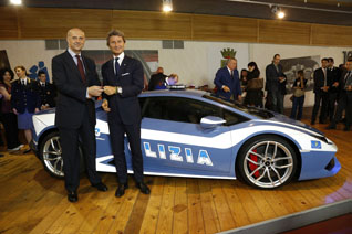 Italiaanse politie gaat er goed op vooruit met Lamborghini Huracán