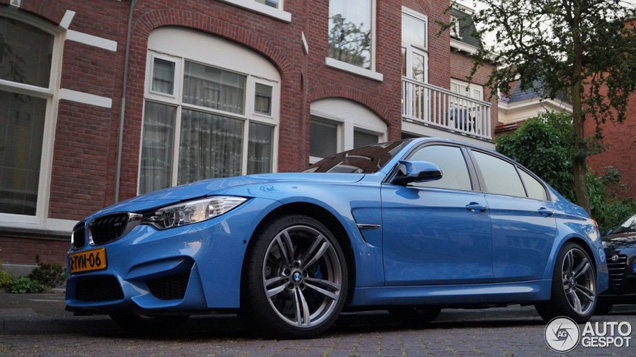 Nederlands eerste nieuwe BMW M3 is knalblauw