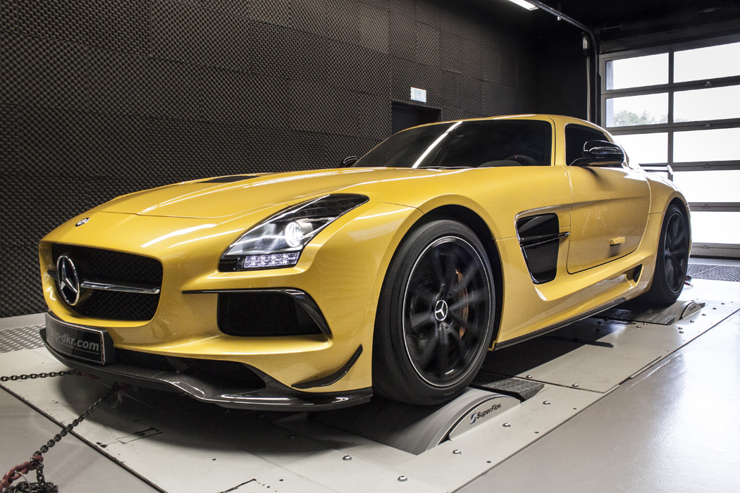 McChip-DKR stuwt de Mercedes-Benz SLS AMG Black Series naar nog groter