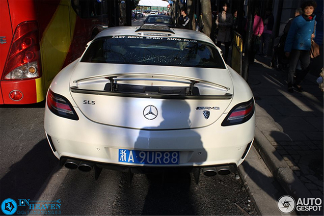 Zeldzaamheid in China: Mercedes-Benz SLS AMG MEC Design