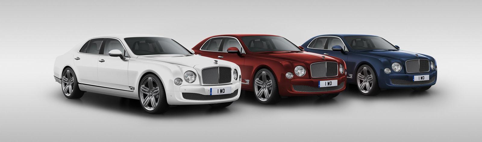 Bentley viert 95-jarig bestaan met Mulsanne 95 