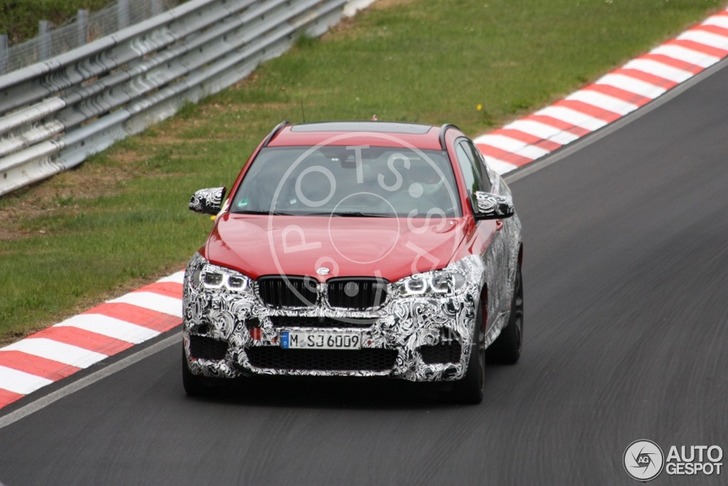 Nieuwe generatie BMW X6 M draait alvast z'n rondjes op de Nordschleife