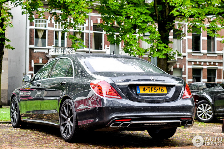 Spot van de dag: Mercedes-Benz S 63 AMG in Breda
