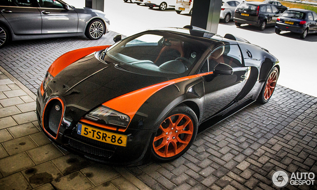 Spot van de dag: Bugatti Veyron 16.4 Grand Sport Vitesse World Record 