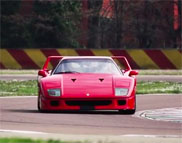 Movie: four generations of supercars are having fun at Fiorano