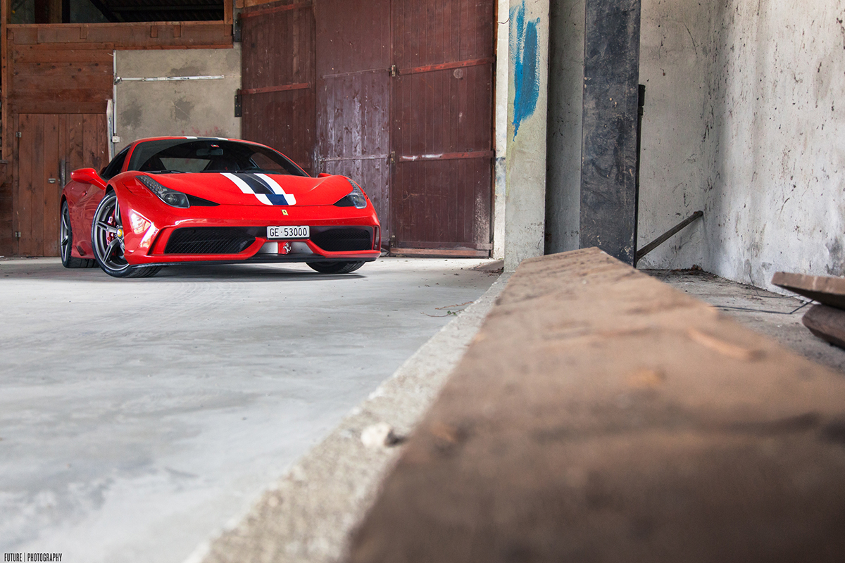 Fotoshoot: Ferrari 458 Speciale 