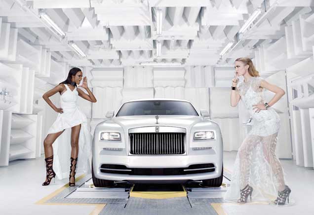 Rolls-Royce Wraith voor de modewereld