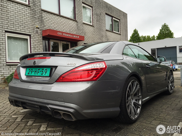 Pk beul gespot in Gorinchem: Mercedes-Benz Brabus SL850 6.0 Biturbo
