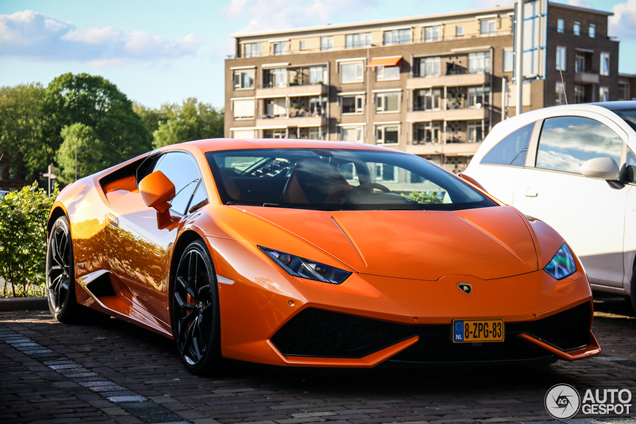 Spot van de dag: Zonnige Lamborghini Huracán LP610-4
