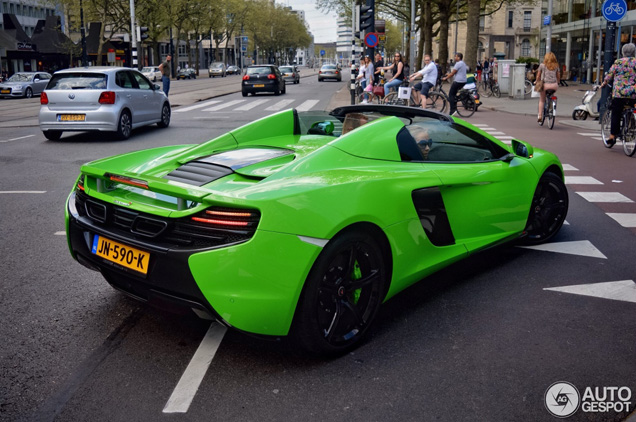 Spot van de dag: McLaren 650S Spider