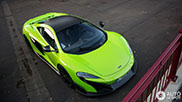 Spotted: bright green McLaren 675LT