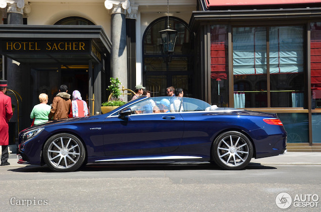 Flaneren in stijl: Mercedes-AMG S63 Convertible