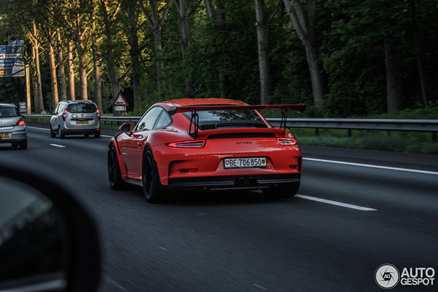 Spot van de dag: Porsche 991 GT3 RS