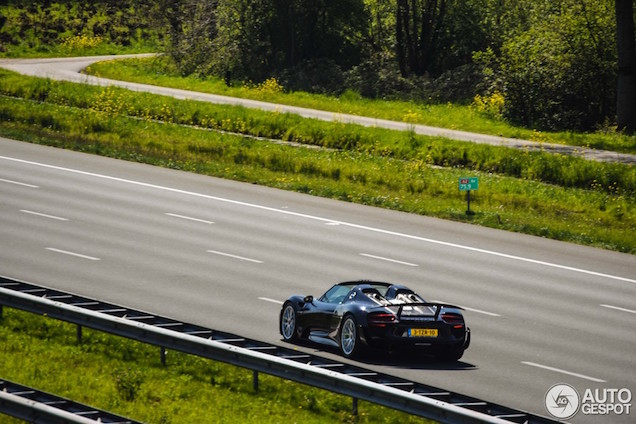 Spot van de dag: een andere Porsche 918 Spyder!