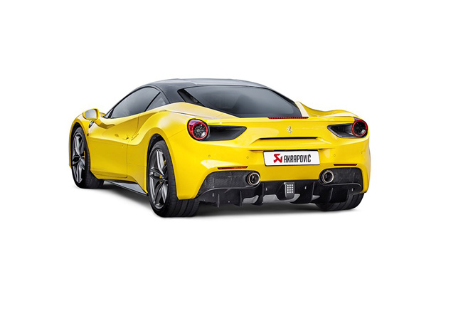 Akrapovic zorgt eindelijk voor beter geluid in de Ferrari 488 GTB