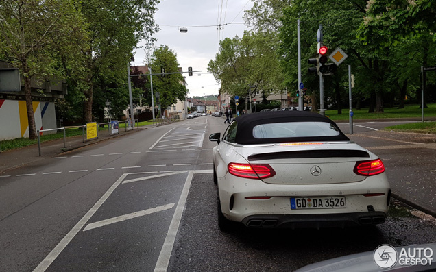 Voor het eerste gespot: Mercedes-AMG C 63 Cabriolet