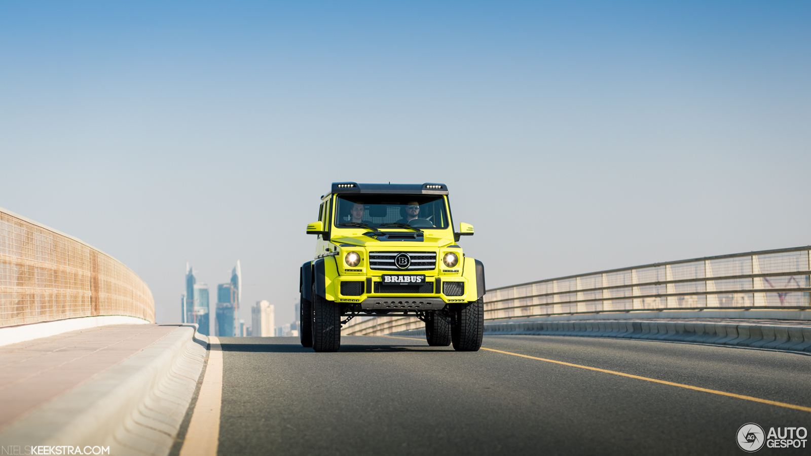 Special: op pad met de Mercedes-Benz Brabus G 500 4x4²