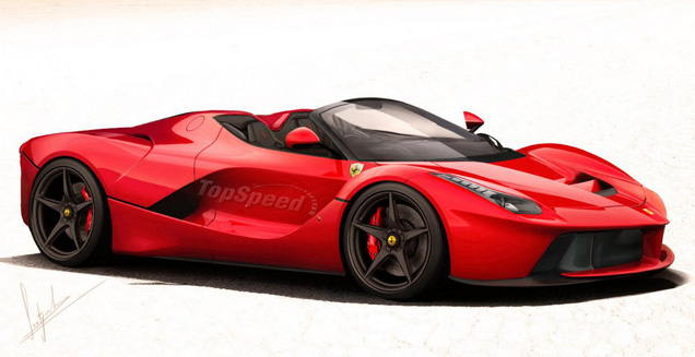 Ferrari LaFerrari Spider gaat al voor recordbedrag van de hand