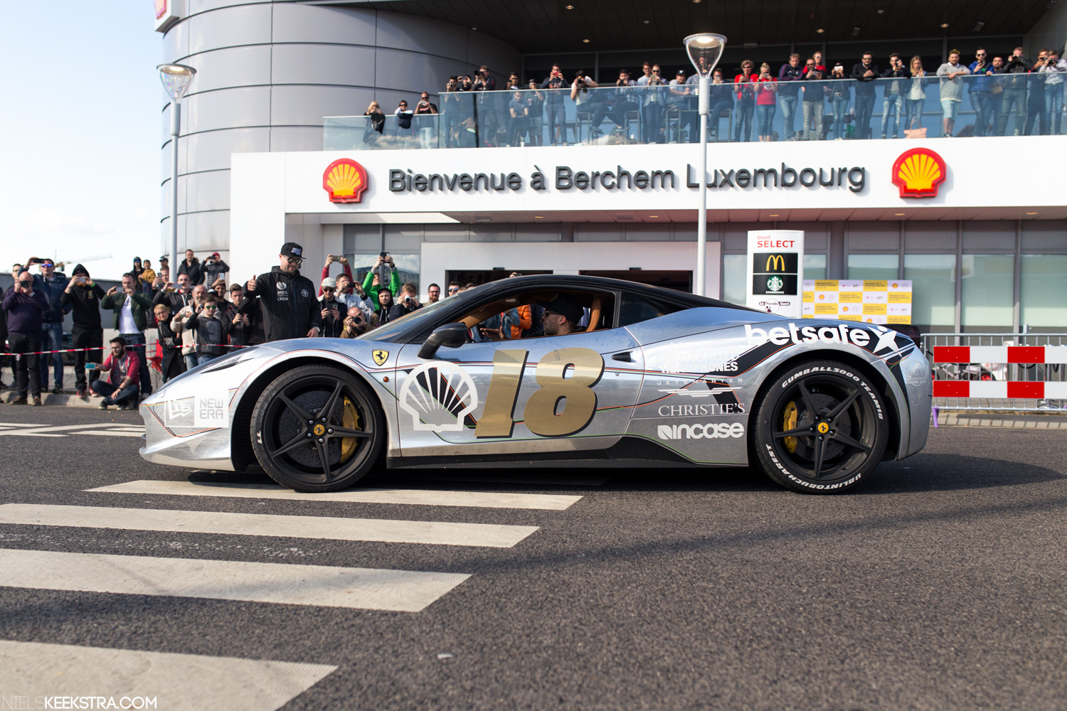 Fotoverslag: Gumball 3000 in Luxemburg