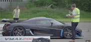 Watch how the Koenigsegg One:1 sets a new record at Vmax 200