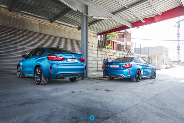 Fotoshoot: BMW X6 M en M2 Coupé