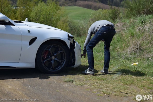 Alfa Romeo Giulia Q is slachtoffer van de Ring