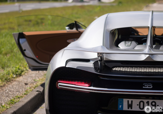 Spot van de dag: tweede Bugatti Chiron in Nederland!