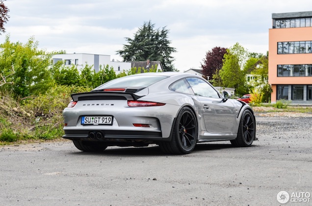 Porsche 991 GT3 RS blijft heerlijk zonder spoiler