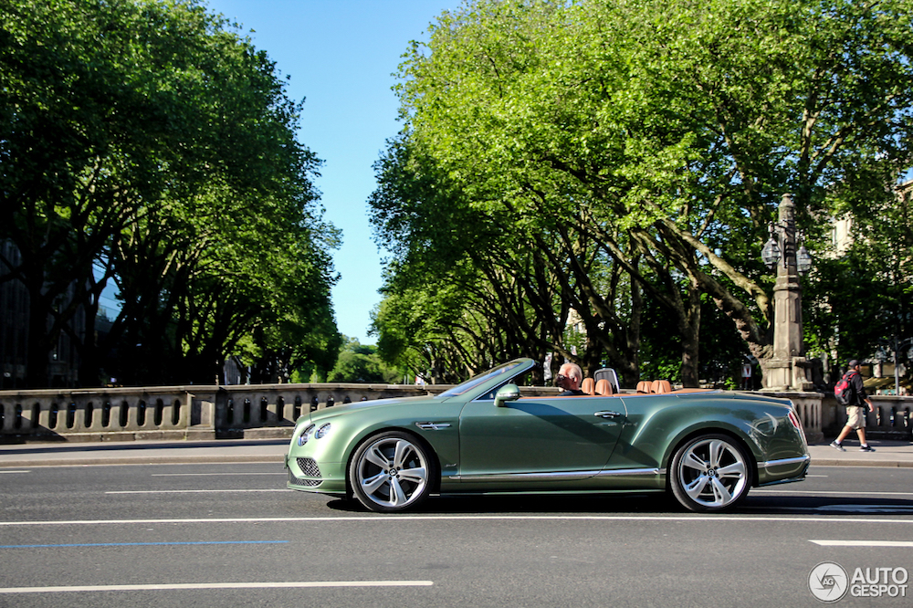 Deze Bentley Continental GTC Speed is prachtig samengesteld
