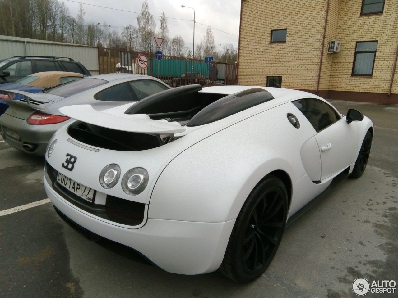 Bugatti Veyron in Moskou