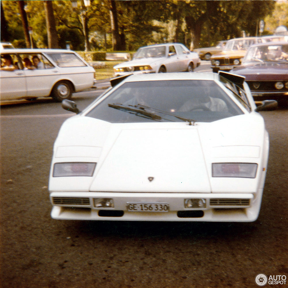 Terug naar het jaar 1981 met deze Lamborghini Countach