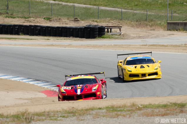 Event: Ferrari Challenge op Laguna Seca