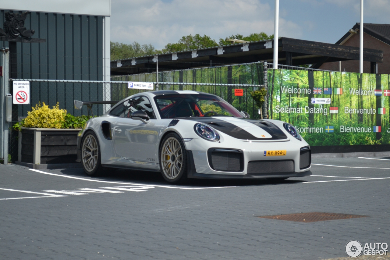 Spot van de dag: Porsche 991 GT2 RS Weissach Package