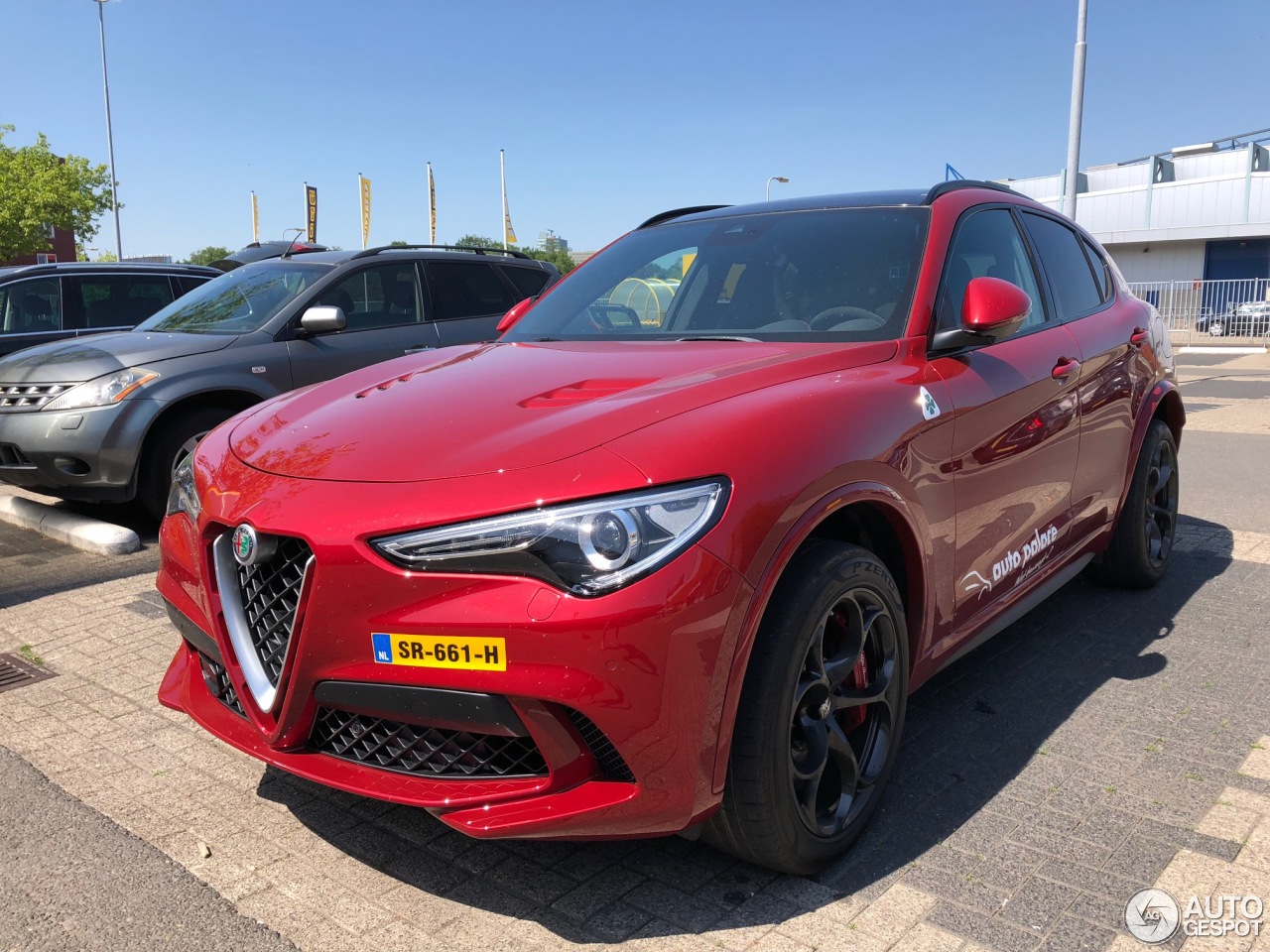 Spot van de dag: Alfa Romeo Stelvio Quadrifoglio