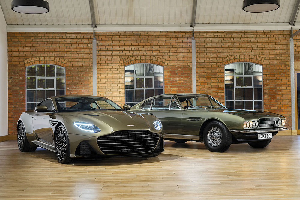Aston Martin DBS Superleggera inspired on James Bond