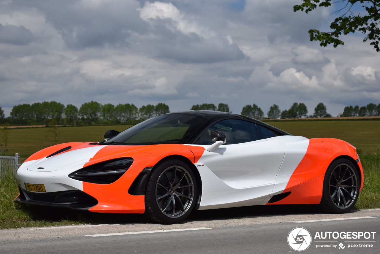 Gespot: McLaren 720S met speciale livery