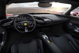 Ferrari SF90 Stradale lekt vroegtijdig uitt