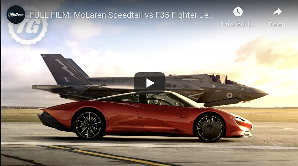 Top Gear zet weer prachtig filmpje neer met McLaren Speedtail